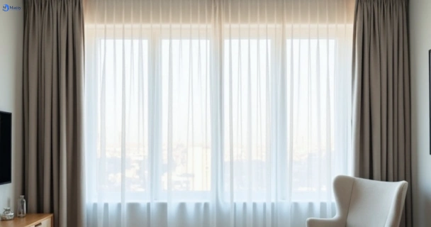 Restored vibrant drapes in tingalpa QLD after Matty Curtain Cleaning