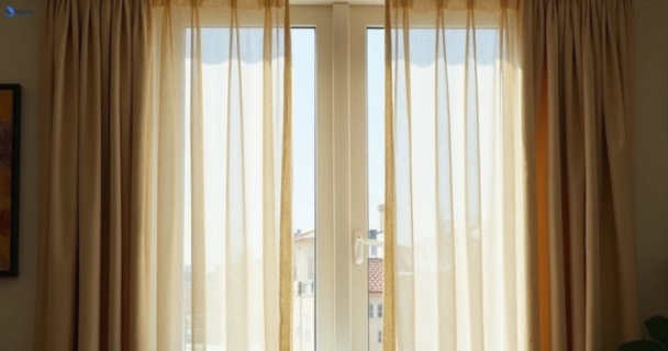 Dull dusty drapes in tingalpa before professional cleaning