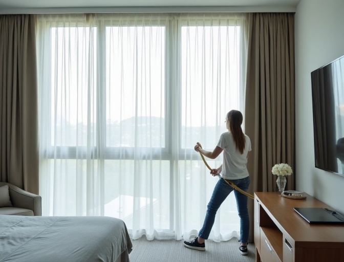 Tingalpa Sheer Curtain Cleaning